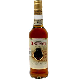 Caja Brandy Presidente clásico con 12 botellas de 700 ml-Brandy-MayoreoTotal-MayoreoTotal