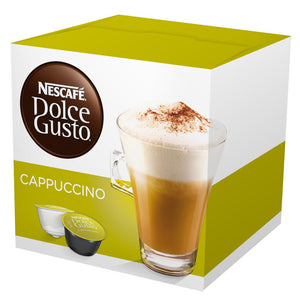 Caja café Dolce Gusto Capuccino de 200 grs en 16 cápsulas en 3 paquetes Nestlé-Cafe-Nestlé-MayoreoTotal