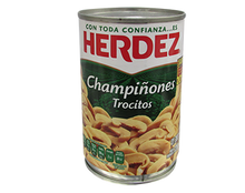 Cargar imagen en el visor de la galería, Caja champiñon en trozos de 380 grs con 24 piezas - Herdez-Enlatados-Herdez-MayoreoTotal