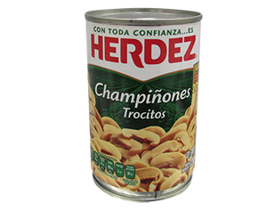 Caja champiñon en trozos de 380 grs con 24 piezas - Herdez-Enlatados-Herdez-MayoreoTotal