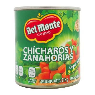 Caja chícharo con zanahoria del Monte de 215 grs con 24 piezas - Conagra Foods-Enlatados-Conagra-MayoreoTotal