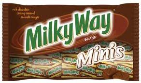 Caja Chocolate Milky Way Mini en 12 bolsas de 52 piezas - Effem-Chocolates-Effem-MayoreoTotal