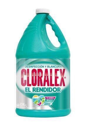 Caja Cloralex Regular de 3.75 litros con 6 botellas - Alen del Norte.-Cloros-Alen-MayoreoTotal