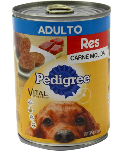 Caja comida para perros pedigree molida res de 375 grs con 24 piezas - Effem-Mascotas-Effem-MayoreoTotal