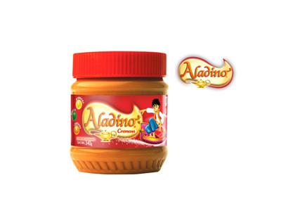 Caja Crema Aladino Cremosa de 340 grs con 12 piezas-Mermeladas, Cajetas, Chocolates Lí­quidos-MayoreoTotal-MayoreoTotal
