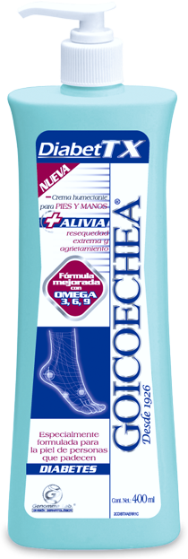 Caja Crema Goicochea Diabetx Hidratante de 400 ml con 10 Piezas - Genomma Lab-Cremas Corporales y Faciales-Genomma Lab-MayoreoTotal