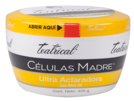 Caja Crema Teatrical Celulas Madre Ultra Aclarado de 400 grs con 6 piezas - Genomma Lab-Cremas Corporales y Faciales-Genomma Lab-MayoreoTotal