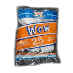 Caja Cuchara Sopera Wow de 40 paquetes con 25 cucharas - Wow-Desechables-Wow-MayoreoTotal