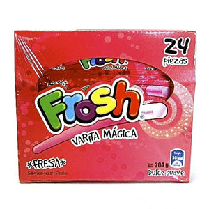 Caja de Dulce Frosh Fresa con 24 paquetes de 24 piezas-Frosh-MayoreoTotal-MayoreoTotal