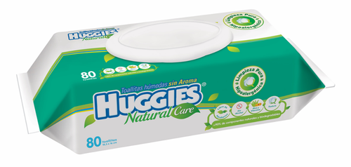 Caja de toallas húmedas sin aroma Huggies en 18 paquetes de 80 piezas - Kimberly Clark-Toallas húmedas-Kimberly Clark-MayoreoTotal