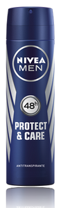 Caja Desodorante Aerosol Hombre Nivea Protec & Care de 150 ml con 12 Piezas - Beiersdorf-Desodorantes-Beierdorf-MayoreoTotal