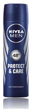 Caja Desodorante Aerosol Hombre Nivea Protec & Care de 150 ml con 12 Piezas - Beiersdorf-Desodorantes-Beierdorf-MayoreoTotal