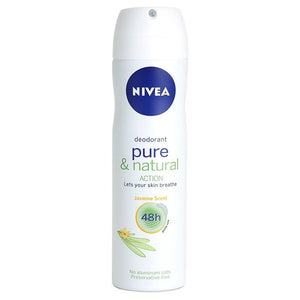 Caja Desodorante Aerosol Nivea Deo Mujer Pure de 150 ml con 12 Piezas - Beiersdorf-Desodorantes-Beierdorf-MayoreoTotal