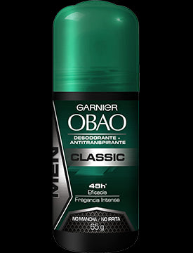 Caja Desodorante Obao Roll on For Men Classic de 65 grs con 24 piezas - Garnier-Desodorantes-Garnier-MayoreoTotal