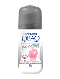 Caja Desodorante Obao Roll On Mujer Piel Delicada de 65 grs con 24 piezas - Garnier-Desodorantes-Garnier-MayoreoTotal