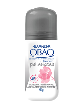 Caja Desodorante Obao Roll On Mujer Piel Delicada de 65 grs con 24 piezas - Garnier-Desodorantes-Garnier-MayoreoTotal