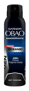 Caja Desodorante Obao Spray Hombre Oceanic de 150 ml con 12 piezas - Garnier-Desodorantes-Garnier-MayoreoTotal