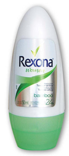 Caja Desodorante Rexona Mujer Roll Bamboo de 50 ml con 12 piezas - Unilever-Desodorantes-Unilever-MayoreoTotal