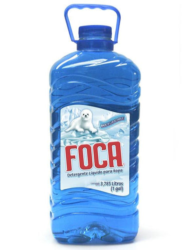 Caja Detergente Liquido Foca de 3.785 litros con 4 piezas - Fabrica de Jabón La Corona-Detergentes-La Corona-MayoreoTotal