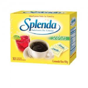 Caja Endulzante Splenda con 12 paquetes de 50 sobres - Splenda-Endulzante-Splenda-MayoreoTotal