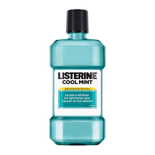 Caja Enjuague Bucal Listerine Cool Mint de 500 ml con 12 piezas-Enjuague-MayoreoTotal-MayoreoTotal