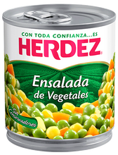 Cargar imagen en el visor de la galería, Caja Ensalada Vegetales de 400 grs con 24 piezas - Herdez-Enlatados-Herdez-MayoreoTotal