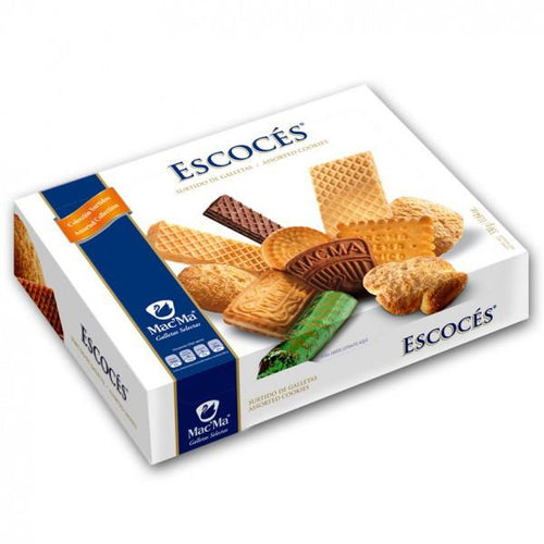 Caja Escoces Mac Ma de 330 grs con 12 piezas - Mac Ma-Galletas-Mac Ma-MayoreoTotal