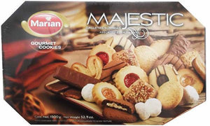 Caja Galletas Marian Surtido Majestic de 1500 grs con 6 piezas - Marian-Galletas-Marian-MayoreoTotal