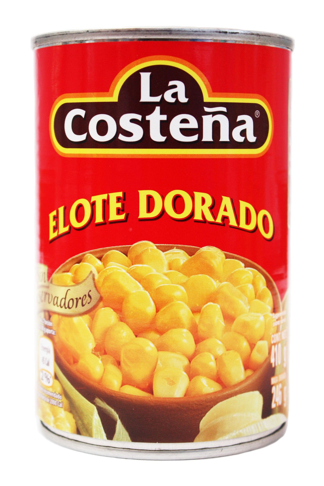 Caja Granos Elote Dorado de 410 grs con 24 latas - La Costeña-Enlatados-La Costeña-MayoreoTotal