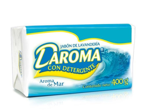 Caja Jabón de Lavanderia Daroma de 400 grs con 25 piezas - Fabrica de Jabon la Corona-Lavanderia-La Corona-MayoreoTotal