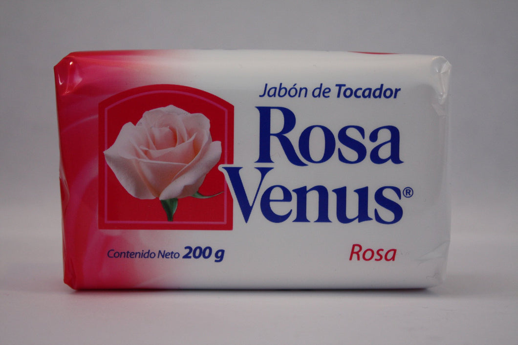 Caja Jabón de Tocador Rosa Venus Rosa de 200 grs con 30 piezas - Fabrica de Jabón La Corona-Jabones-La Corona-7501026006654C-MayoreoTotal
