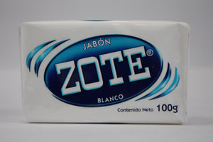 Caja Jabón Lavanderia Zote Blanco de 100 grs con 60 piezas - La Corona-Lavanderia-La Corona-7501026005978C-MayoreoTotal