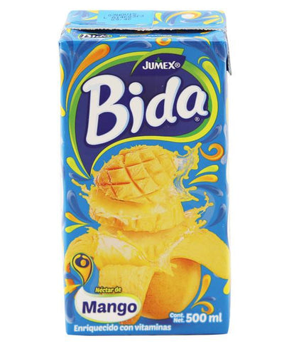Caja jugo Bida sabor mango de 500 ml en 12 piezas - Jumex-Jugos-Jumex-MayoreoTotal