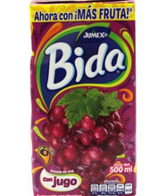 Cargar imagen en el visor de la galería, Caja jugo Bida sabor uva de 500 ml en 12 piezas - Jumex-Jugos-Jumex-MayoreoTotal