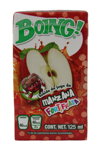 Caja jugo Boing manzana en minibrik con 24 piezas de 125 ml. - Pascual-Jugos-Pascual-MayoreoTotal