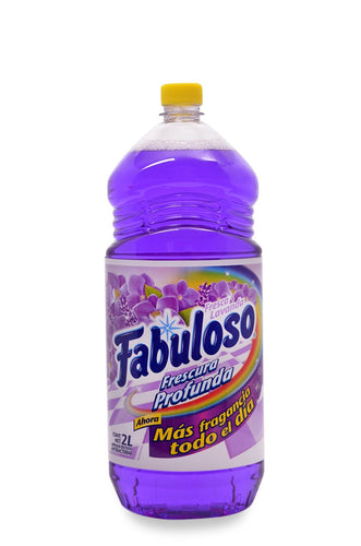 Caja Limpiador Fabuloso Lavanda de 2 litros con 6 piezas - Colgate Palmolive-Limpieza-Colgate Palmolive-MayoreoTotal