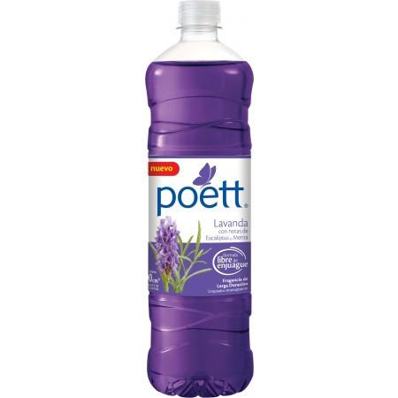 Caja Limpiador Poett Lavanda Menta de 1.8 litros con 8 piezas - Clorox-Limpiador-Clorox-MayoreoTotal