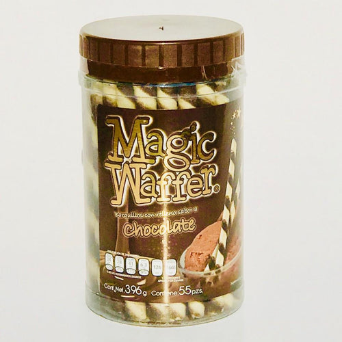 Caja Magic Waffer Chocolate con 12 paquetes de 55 piezas-Galleta-Valle-MayoreoTotal