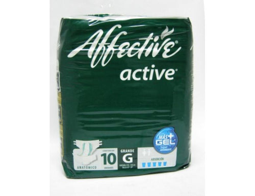 Caja pañal Affective Active talla grande en 4 paquetes de 10 piezas - PI Mabe-Pañales Adulto-PI Mabe-MayoreoTotal