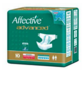 Cargar imagen en el visor de la galería, Caja pañal Affective Advanced talla grande en 8 paquetes de 10 piezas - PI Mabe-Pañales Adulto-PI Mabe-MayoreoTotal