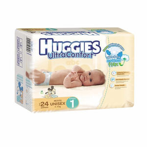 Caja pañales Huggies Ultra Confort 1 etapa en 8 paquetes de 20 piezas - Kimberly Clark-Pañales-Kimberly Clark-MayoreoTotal
