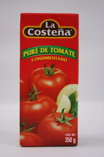 Caja Pure de Tomate Condimentado de 350 grs con 24 piezas - La Costeña-Pure de Tomate-La Costeña-0076397007106C-MayoreoTotal