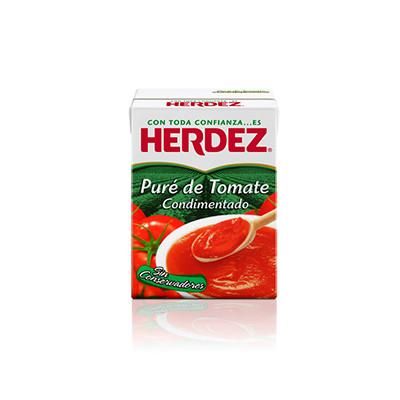 Caja Pure de Tomate de 345 ml con 24 piezas - Herdez-Pure de Tomate-Herdez-MayoreoTotal