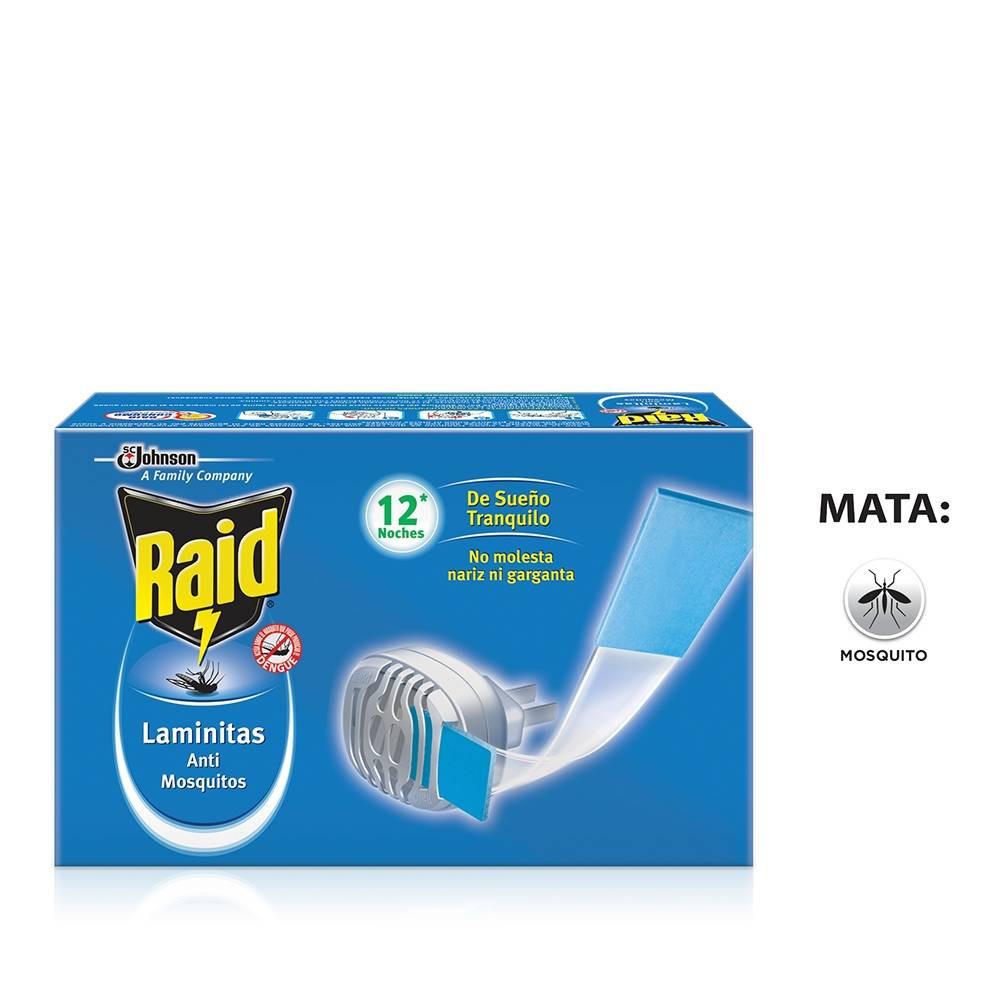 Caja Raid Laminitas Apar. con 12 Cajas, de 12 Piezas - S.C. Jonhson-Insecticidas-SC Johnson-MayoreoTotal