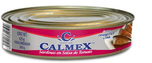 Caja sardina en tomate Calmex de 425 grs con 24 latas - Calmex-Atún y Sardina-Calmex-MayoreoTotal