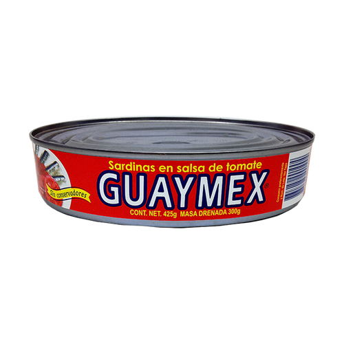 Caja sardina en tomate Guaymex de 425 grs con 24 latas - Grupo Guaymex-Atún y Sardina-Grupo Guaymex-MayoreoTotal