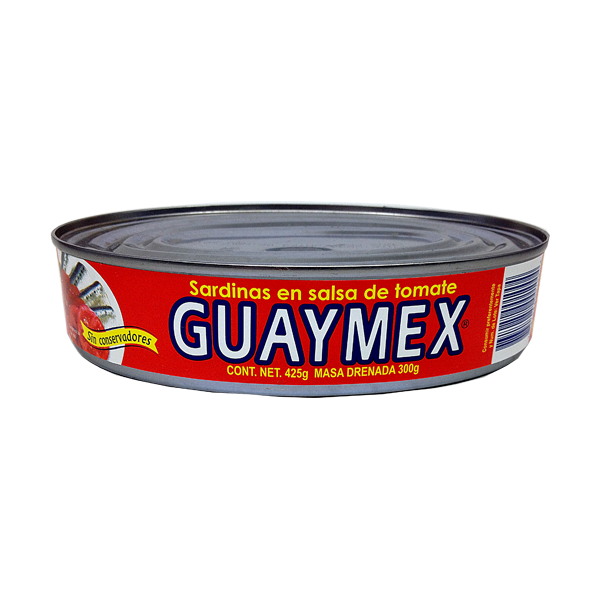 Caja sardina en tomate Guaymex de 425 grs con 24 latas - Grupo Guaymex-Atún y Sardina-Grupo Guaymex-MayoreoTotal