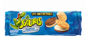 Caja Sauris Combinado La Moderna de 324 grs con 20 piezas - La Moderna-Galletas-La Moderna-MayoreoTotal
