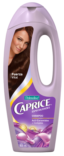 Caja Shampoo Caprice ceramida de 800 ml 12 piezas - Colgate - Palmolive-Shampoo-Colgate Palmolive-MayoreoTotal