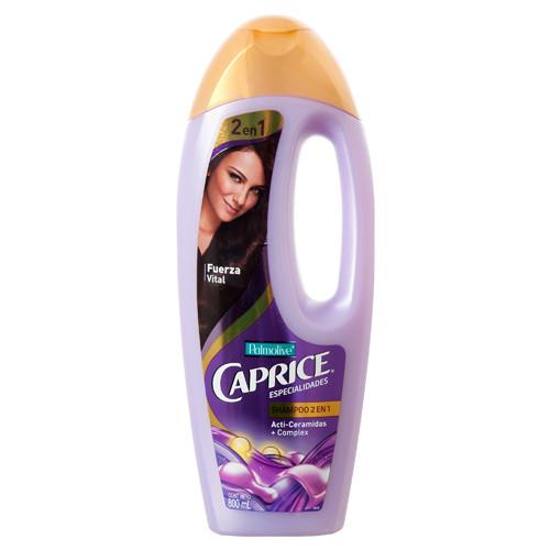 Caja shampoo Caprice ceramidas 2 en 1 de 800 ml en 12 piezas - Colgate Palmolive-Shampoo-Colgate Palmolive-MayoreoTotal